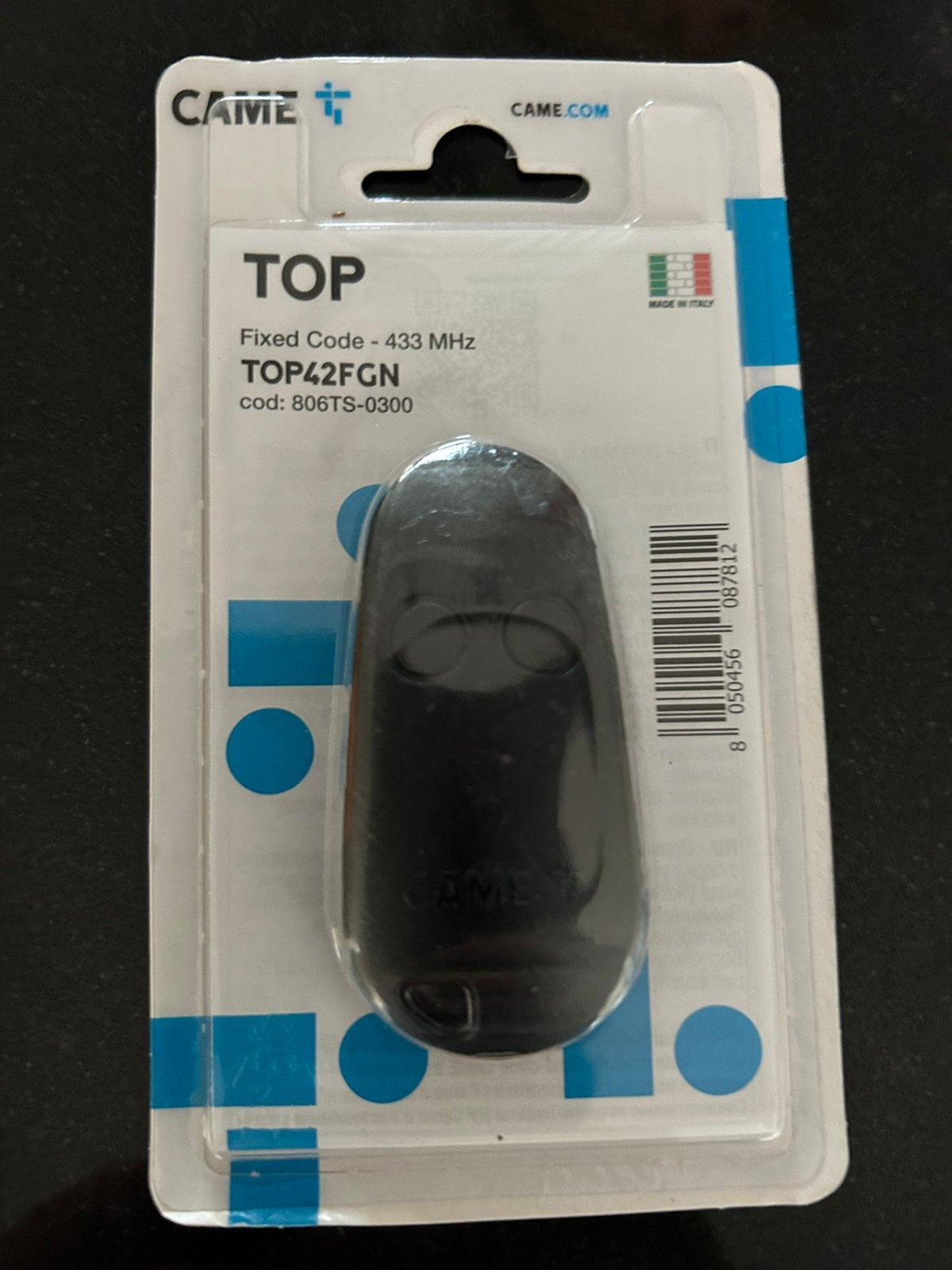 Handzender 2 kanaals 433 mhz, Overige materialen, Overige typen, Nieuw, Ophalen of Verzenden