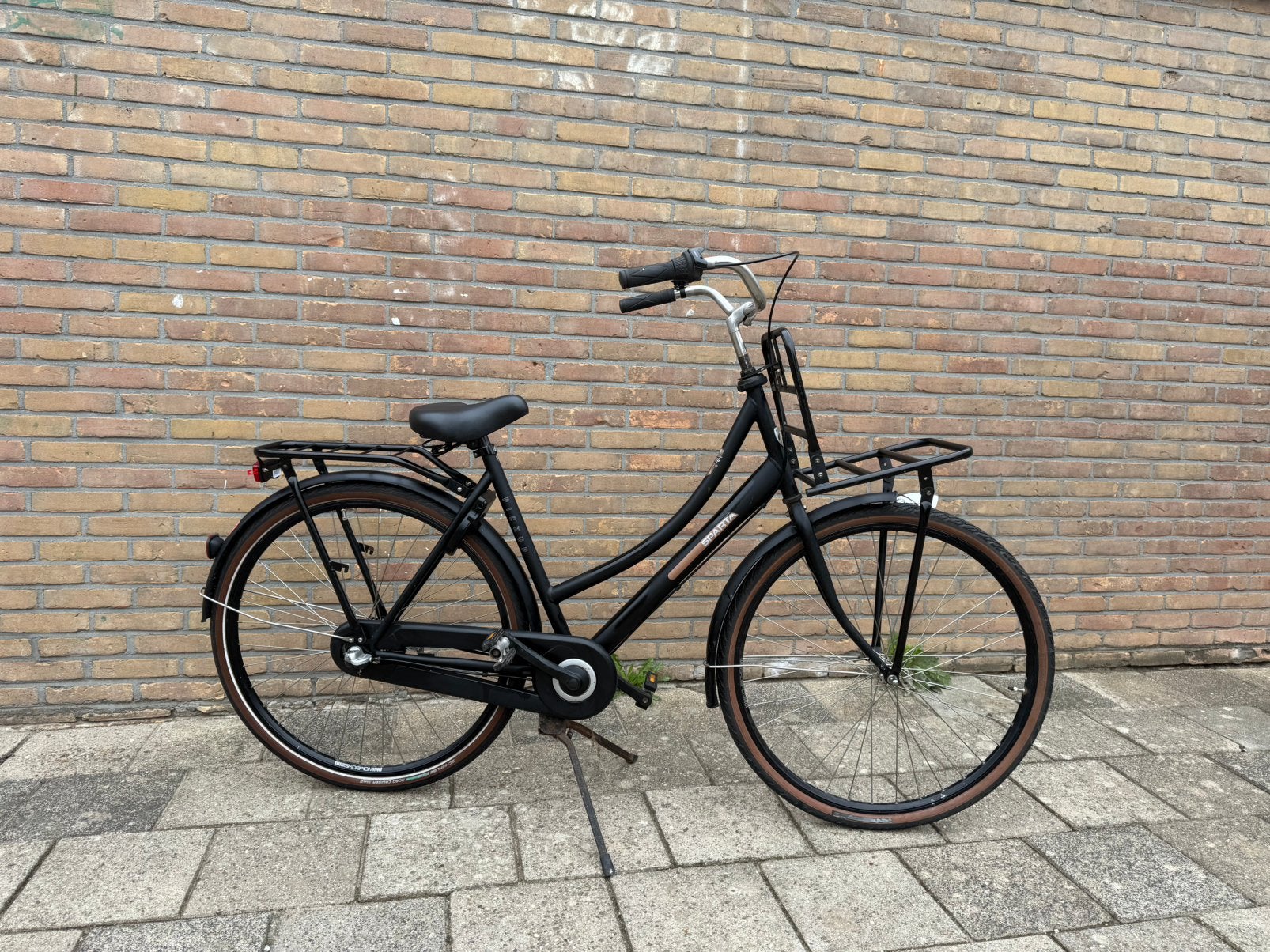 Nette sparta pick up transport-damesfiets 28” 53 cm 3 v, Ophalen, Versnellingen, Trommelrem, 53 tot 56 cm