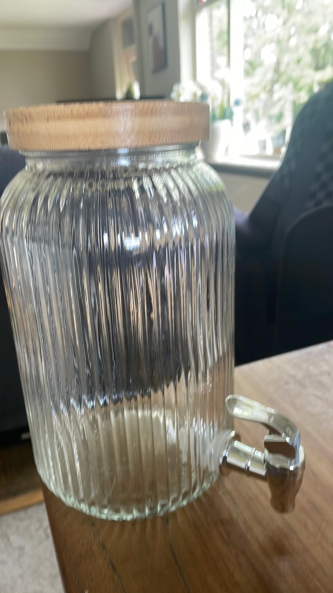 Waterkan (glas), Ophalen, Zo goed als nieuw