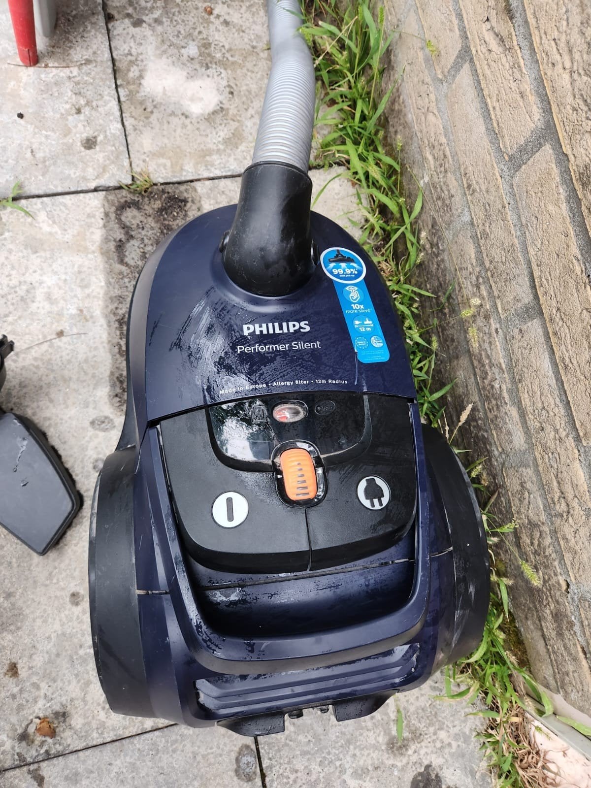 Philips Performer Silent stofzuiger - Gebruikt, Stofzak, Gebruikt, Philips, Ophalen of Verzenden