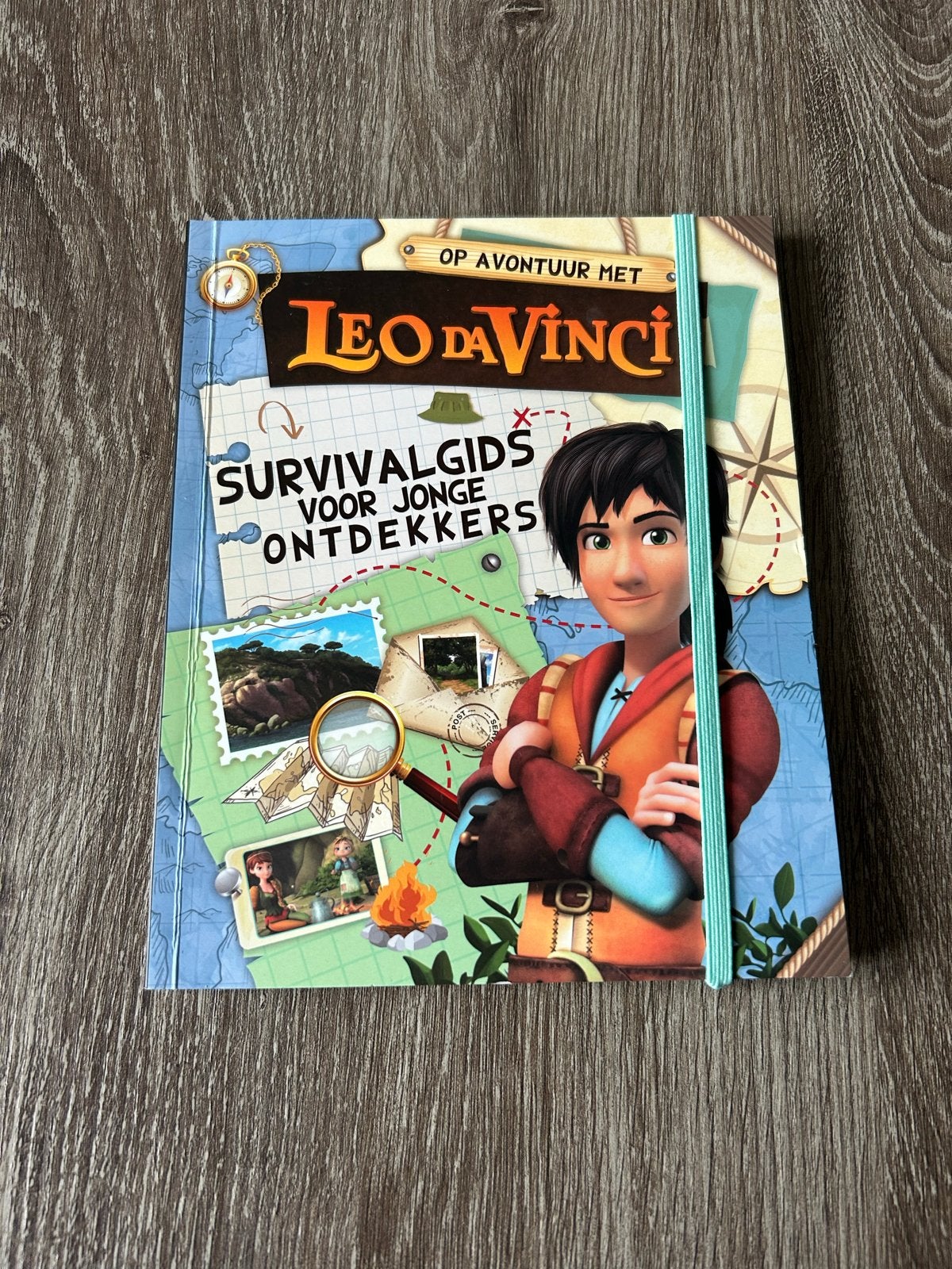 Op avontuur met Leo da Vinci - Survivalgids voor jonge ontde, Ophalen of Verzenden, Zo goed als nieuw, Non-fictie