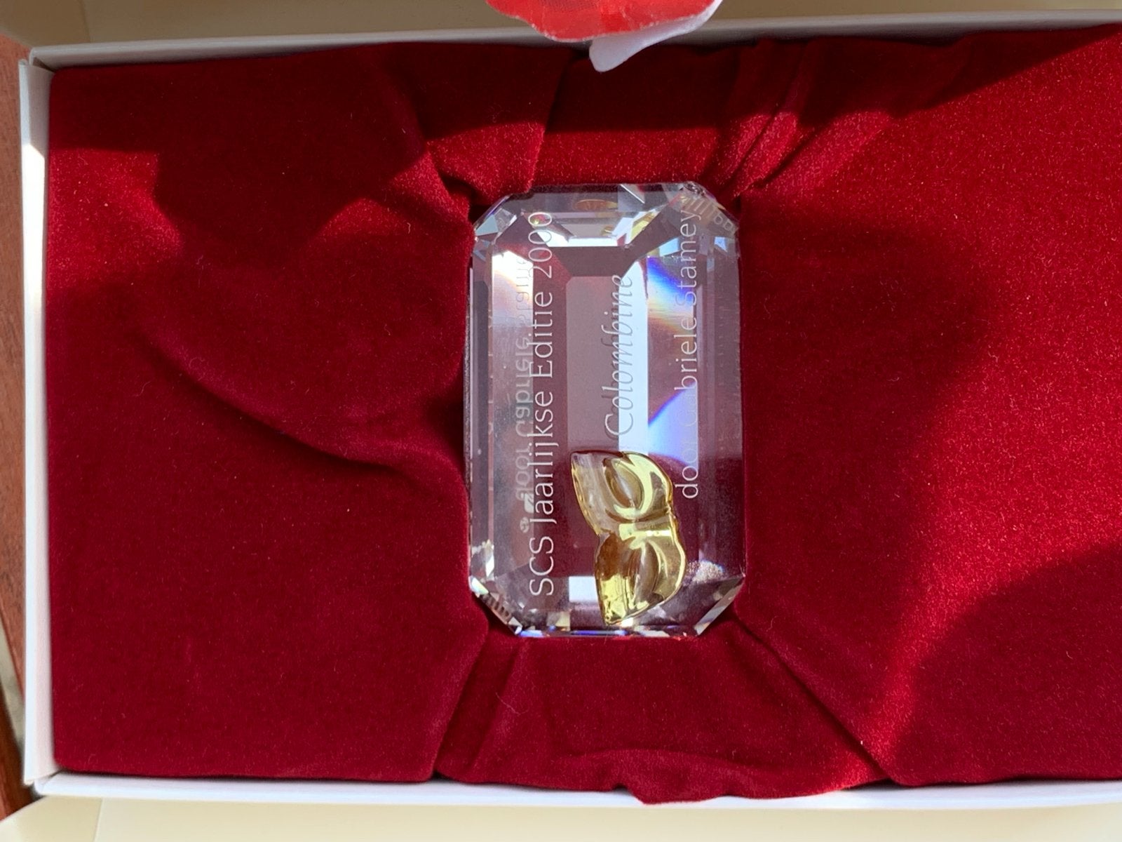 Swarovski SCS Jaarlijkse Editie 2000 Colombine, Ophalen of Verzenden, Zo goed als nieuw, Overige typen