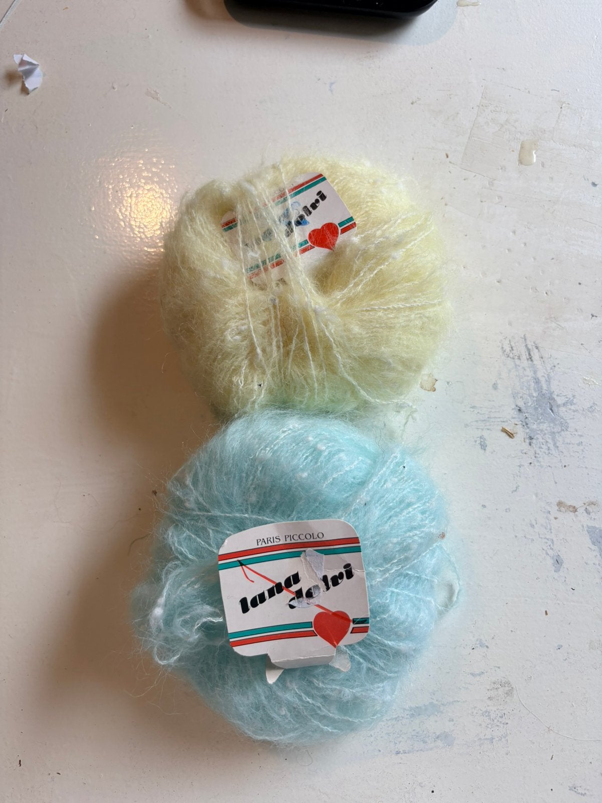 Paris Piccolo mohair – 2 bollen, Ophalen of Verzenden, Zo goed als nieuw