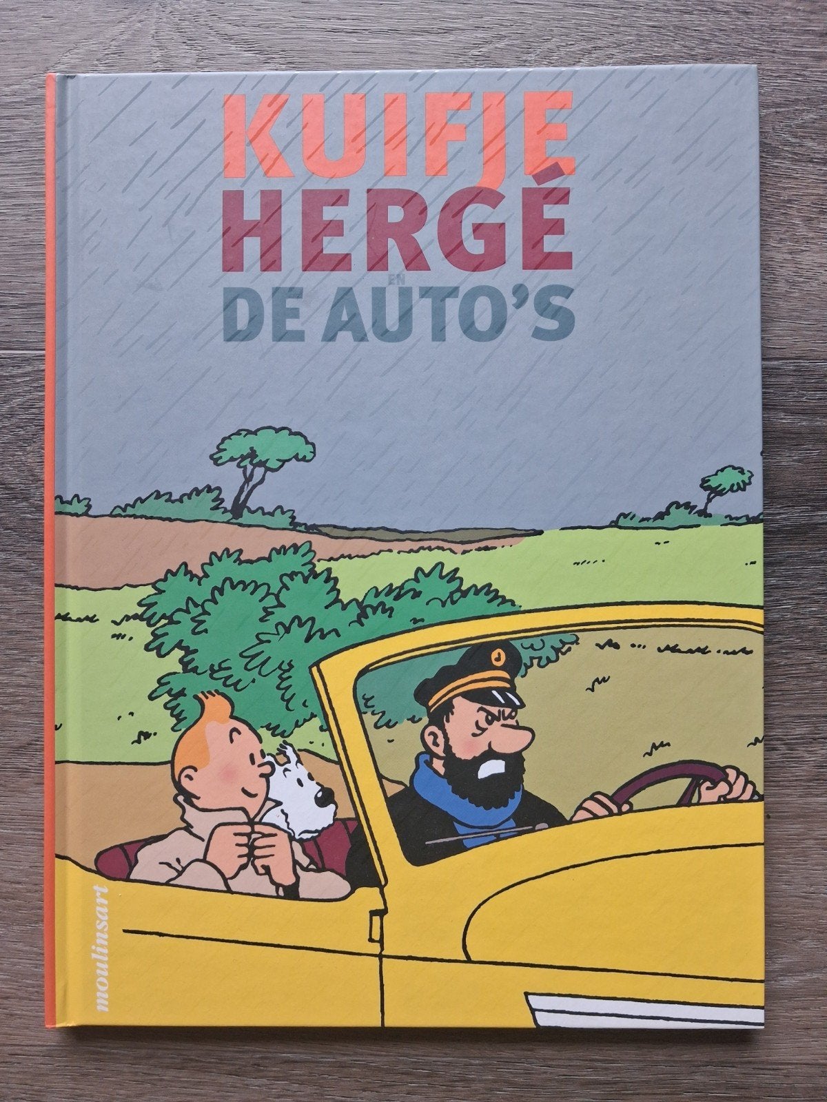 Kuifje | Hergé de Auto's, Eén stripboek, Ophalen of Verzenden, Zo goed als nieuw, Hergé