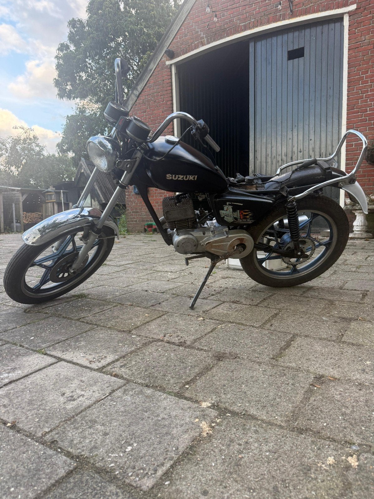 suzuki zr50 sp project, Fietsen en Brommers, Ophalen, 4 versnellingen, 50 cc, Overige merken