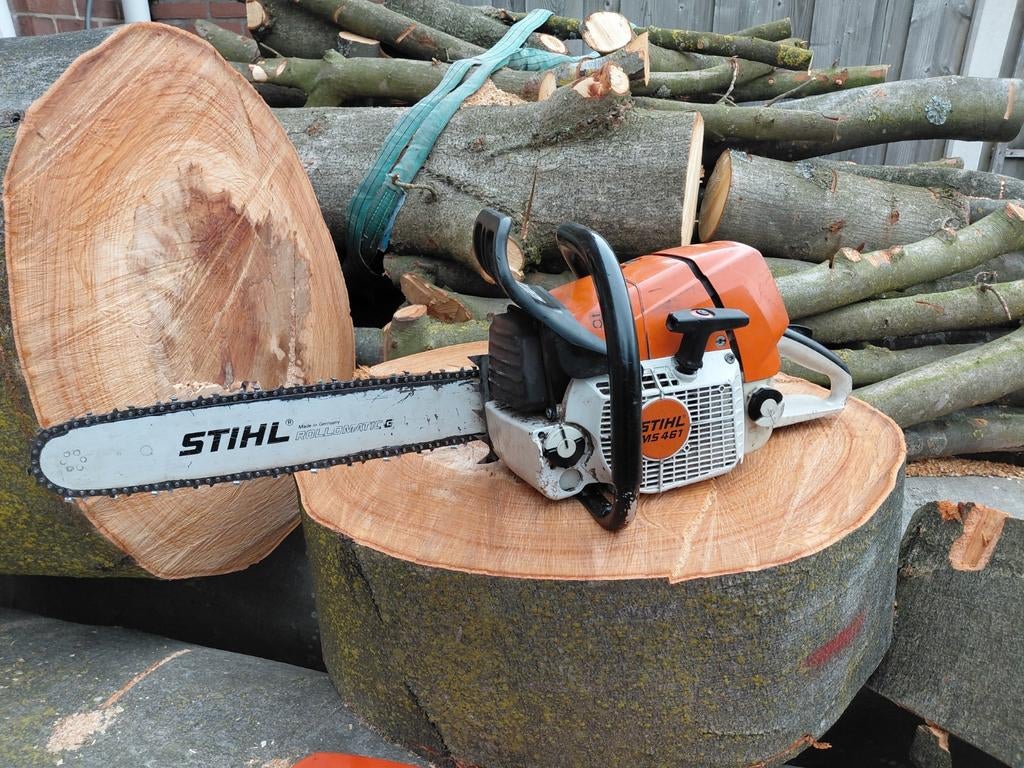 Stihl ms 461, Tuin en Terras, Haardhout, Minder dan 3 m³, Ophalen