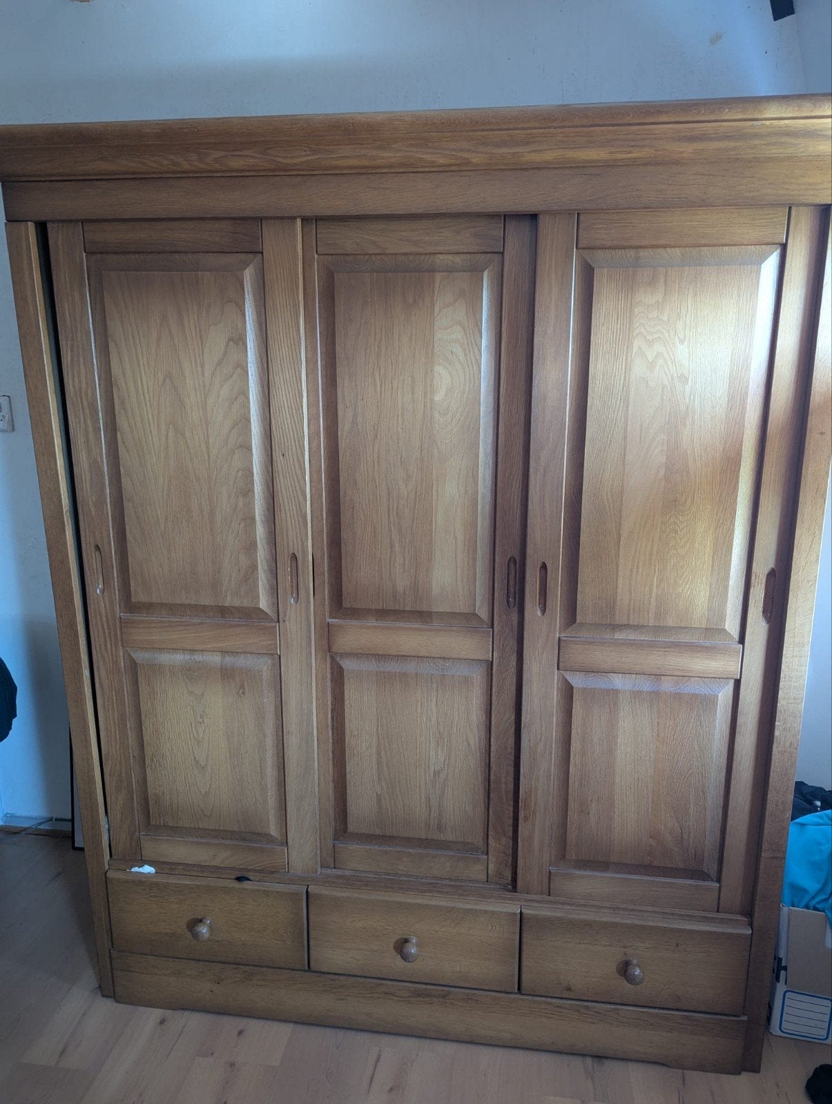 Houten kledingkast, Huis en Inrichting, 150 tot 200 cm, 150 tot 200 cm, 50 tot 75 cm, Ophalen