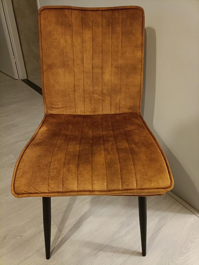 4 prachtige honingkleurige stoelen - Z.G.A.N., Ophalen of Verzenden