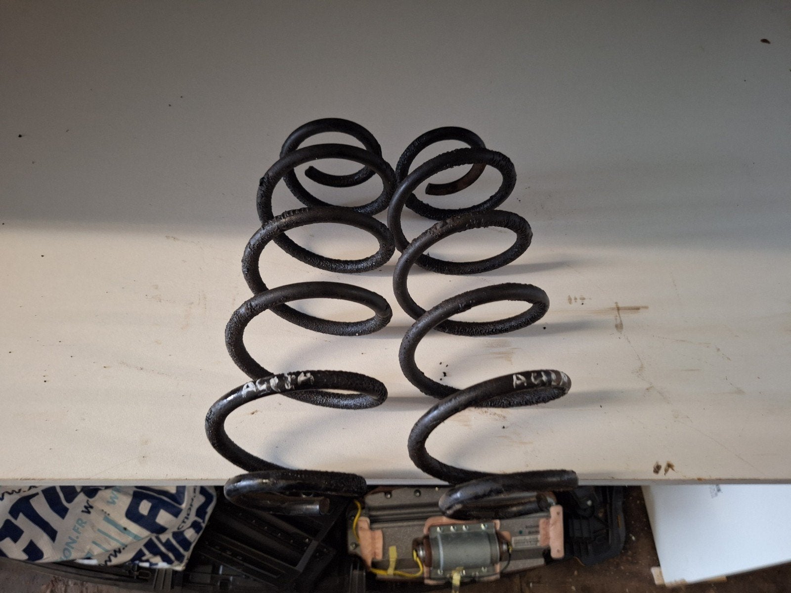 Spiraalveer chassisveer Opel Agila B 2008, Ophalen, Opel, Opel, Opel