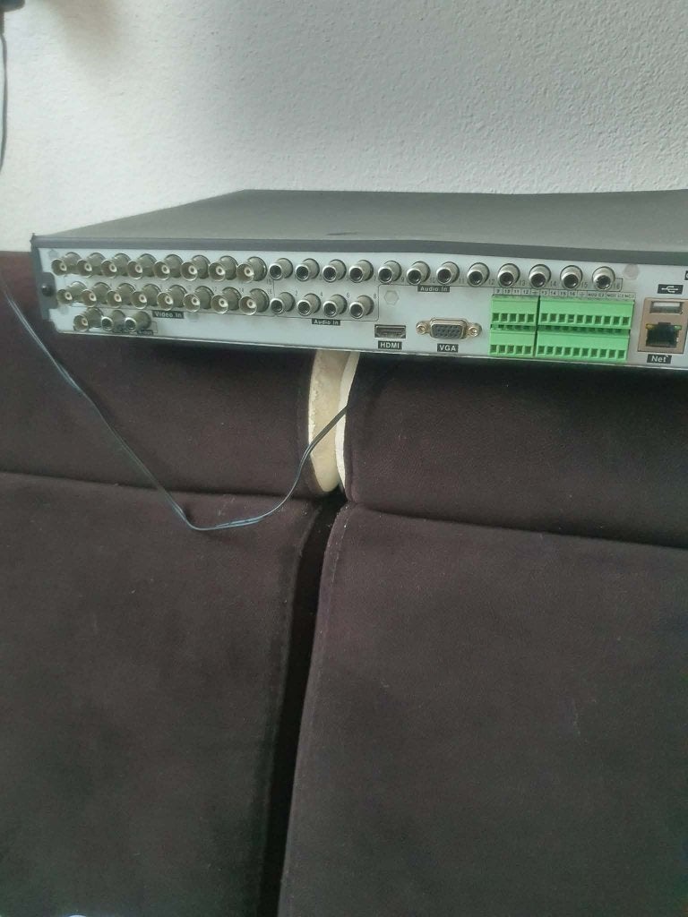 te koop ontvanger beveiligingscamera mag 10 camera in, Ophalen of Verzenden