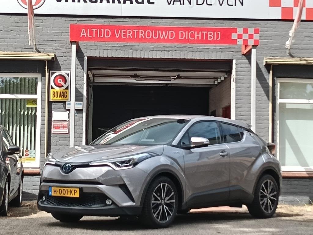Toyota C-HR 1.8 Hybrid Style Automaat, Apple car, Stoelverw., Auto's, Toyota, Euro 6, 4 cilinders, Leder en Stof, 98 pk