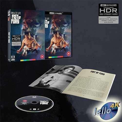 Blu-ray 4K: Fist of Fury, L.E. (1972 Bruce Lee, Nora Miao)UK, Ophalen of Verzenden, Nieuw in verpakking, Actie