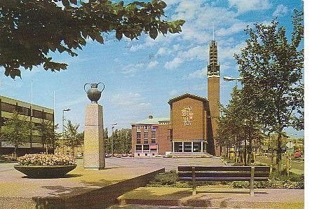 Ansichtkaart 	Vlissingen	Stadhuis, Verzamelen, Ansichtkaarten | Nederland, Verzenden, 1960 tot 1980, Gelopen, Zeeland