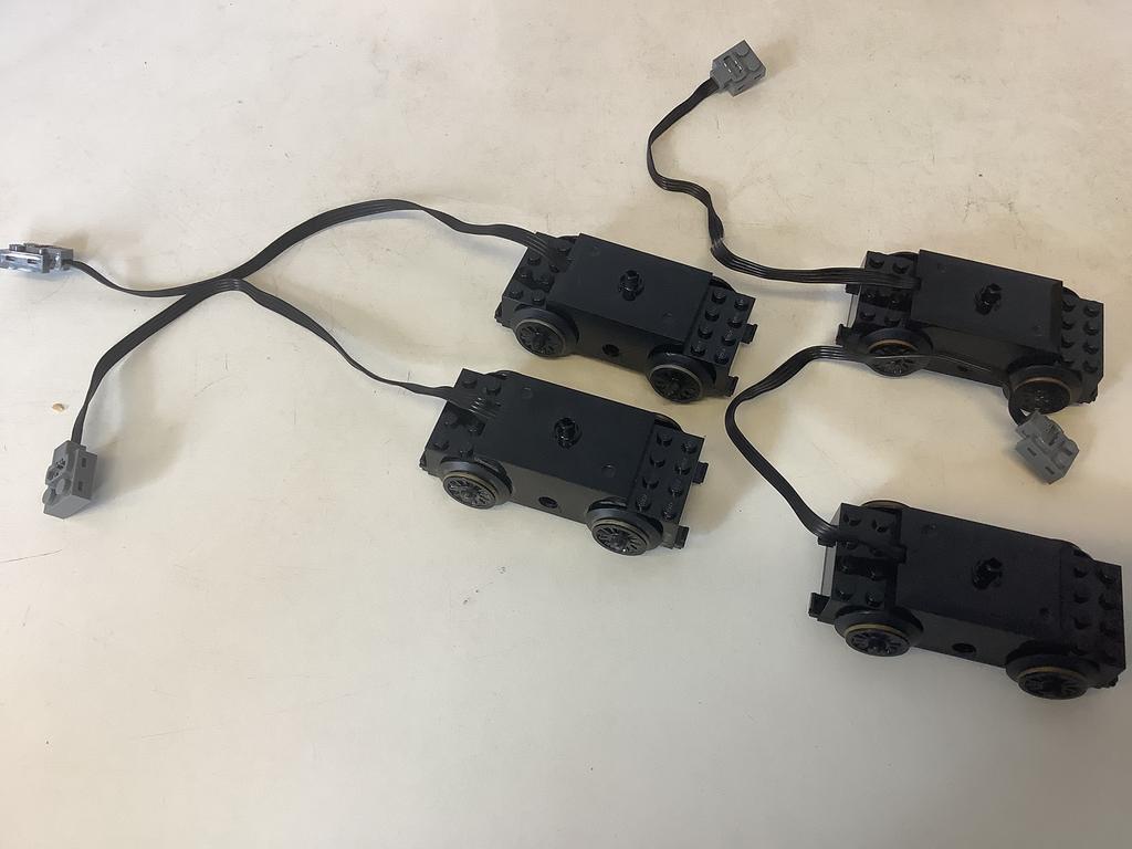 Lego electrische treinmotor 9 volt Power Functions, Ophalen of Verzenden, Gebruikt, Losse stenen, Lego