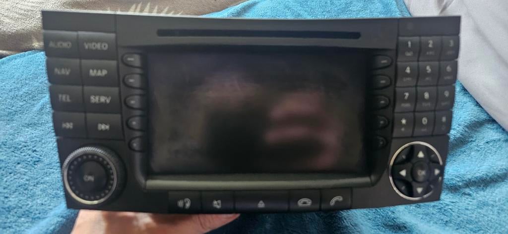 Becker Navigatie Radio Mercedes-Benz (Defect), Ophalen of Verzenden, Gebruikt