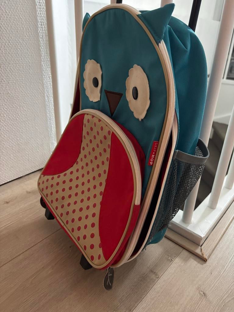 Kinderkoffer - Goede staat, Minder dan 30 cm, Blauw, Overige typen, Ophalen of Verzenden