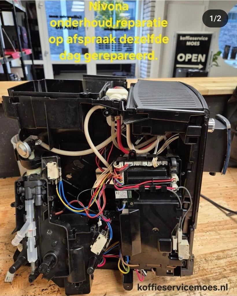 NIVONA ONDERHOUD EN REPARATIES!!!!!!!!, Witgoed en Apparatuur, 10 kopjes of meer, Ophalen of Verzenden