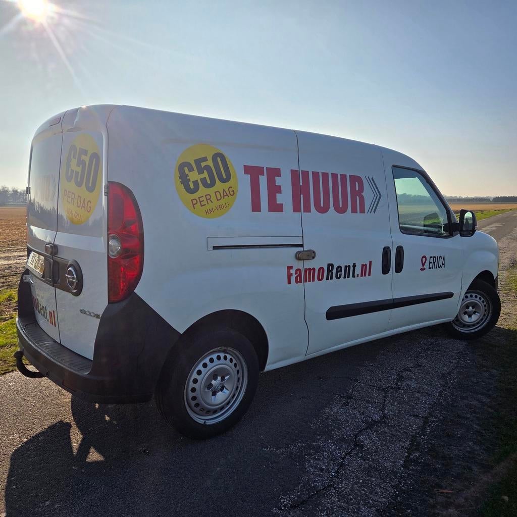 Bestelbus huren? Opel Combo L2 (Caddy Maxi formaat), Verhuiswagen of Bestelauto