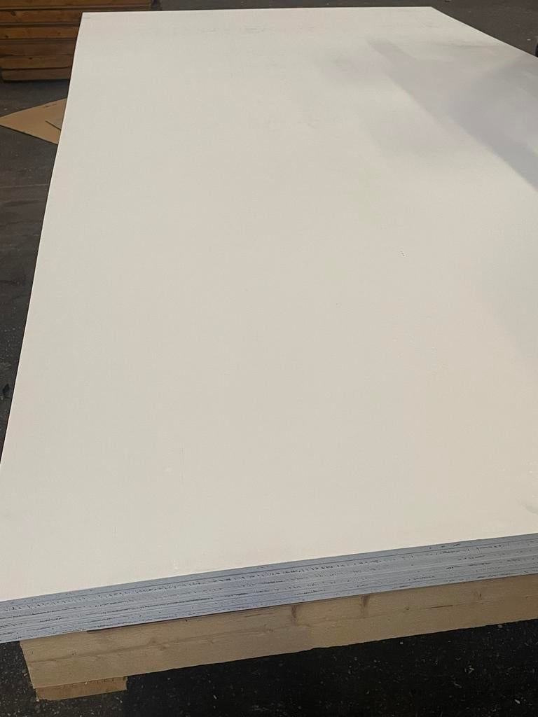 Partij Okoume multiplex wit gegrond 310cm x 153cm 10mm, Doe-het-zelf en Verbouw, Platen en Panelen, Nieuw, Multiplex, Minder dan 20 mm