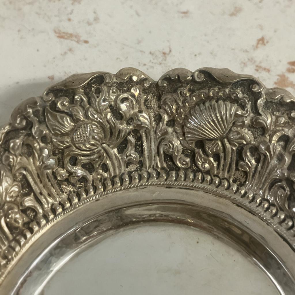 Zilveren schaaltje Djokja, Indonesië, ca. 1936, Ophalen of Verzenden