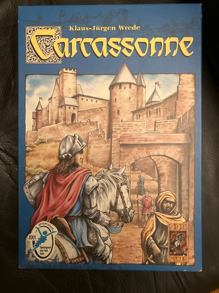 Carcassonne Bordspel - Klassieker!, Hobby en Vrije tijd, Gezelschapsspellen | Bordspellen, Een of twee spelers, Ophalen of Verzenden