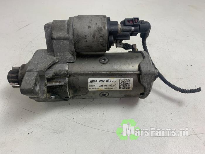 Startmotor van een Volkswagen Golf, Gebruikt, -, Volkswagen, -