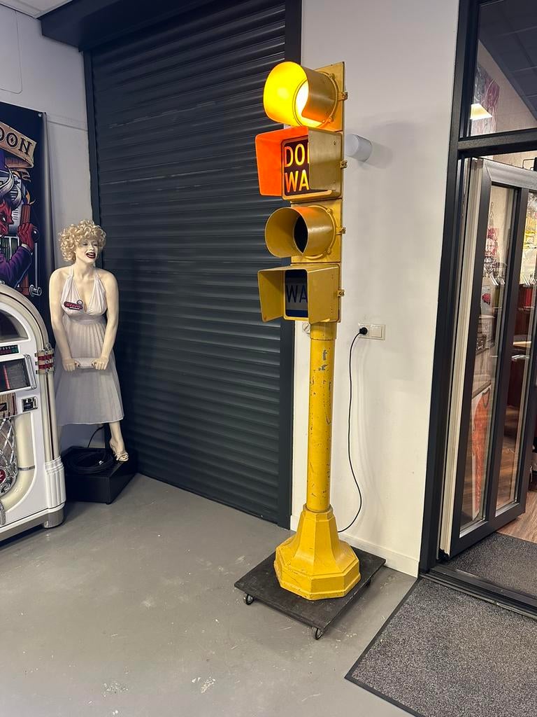 Prachtig USA Traffic Light Verkeerslicht - Stoplicht NYC, Ophalen, Gebruikt