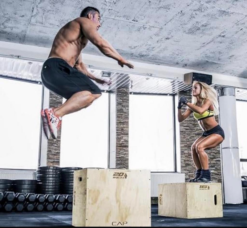 Fitness Plyo Box / Springkussen - Nieuw!, Ophalen of Verzenden, Nieuw, Benen, Overige typen
