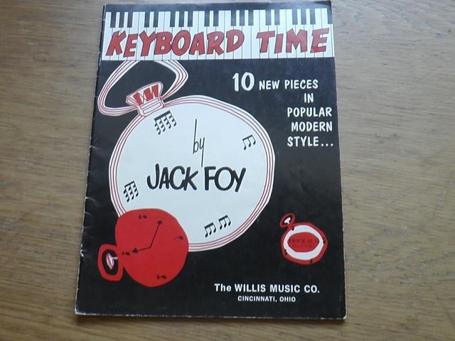 Keyboard time by jack foy, Gebruikt, Ophalen of Verzenden, Artiest of Componist, Keyboard