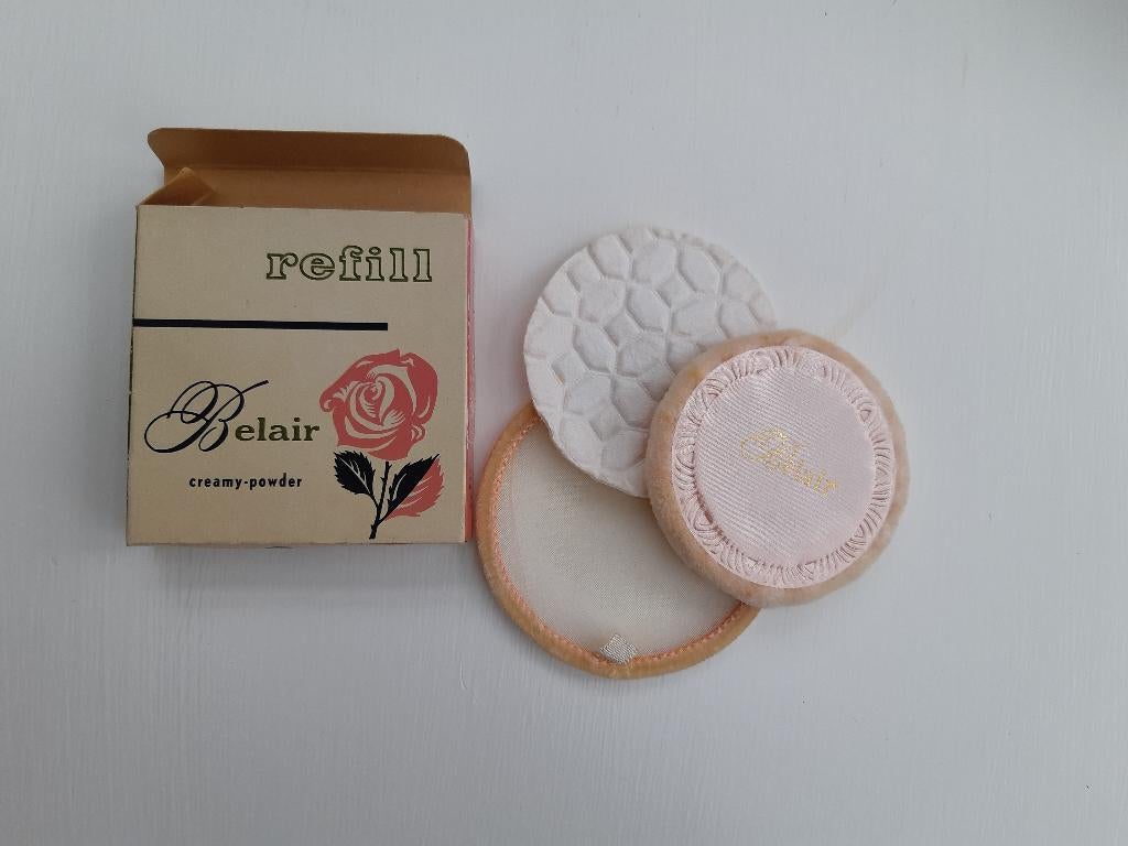 Belair refill Creamy - powder ~ jaren 50, Antiek en Kunst, Ophalen of Verzenden