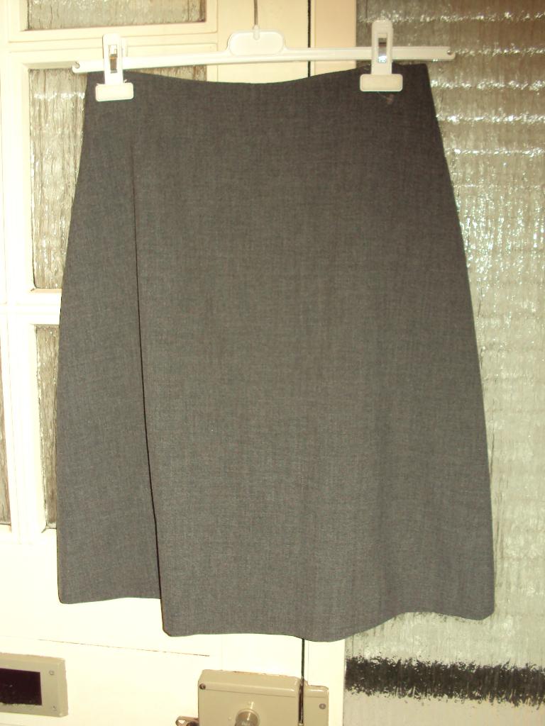Grijze college stretch rok MARC O'POLO mt 36 S nieuwstaat, Nieuw, Ophalen of Verzenden, Knielengte, Grijs
