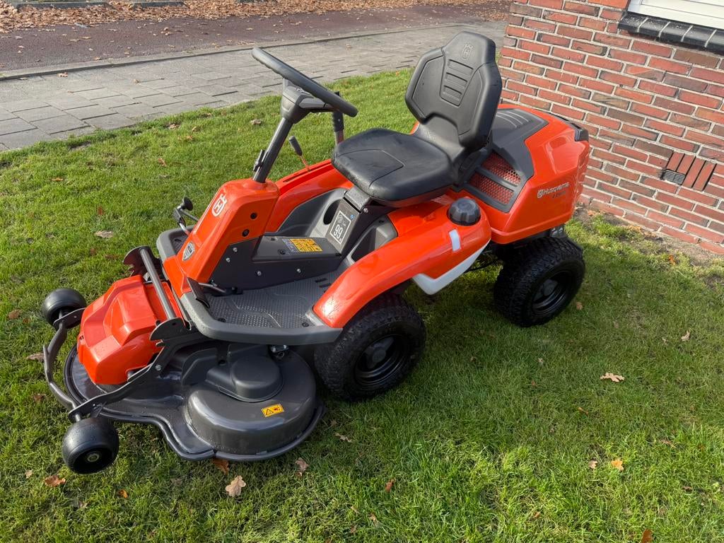 DEMO Husqvarna rider 214 tc slechts 4,8 uur!!, Ophalen of Verzenden, Zo goed als nieuw, Husqvarna, Mulchfunctie