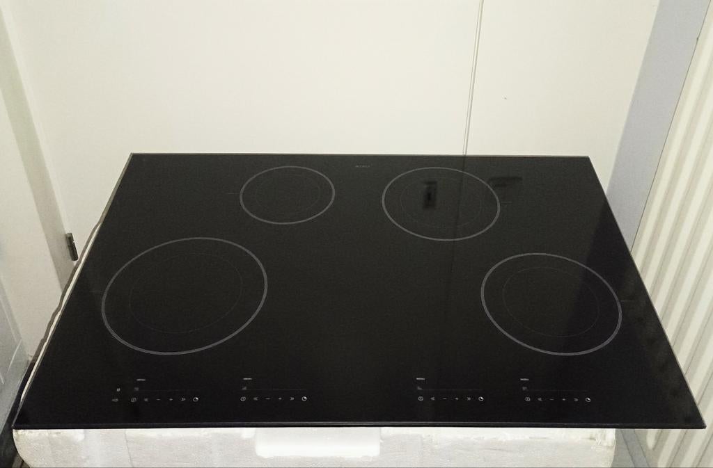 Atag inbouw inductie kookplaat 77 cm Model HI7271M SIVK7ATA, Verzenden, ., 4 kookzones, Zo goed als nieuw