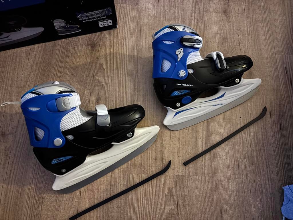 Icehockey schaatsen Nijdam maat 34-37, Ophalen, Zo goed als nieuw, IJshockeyschaatsen, Nijdam