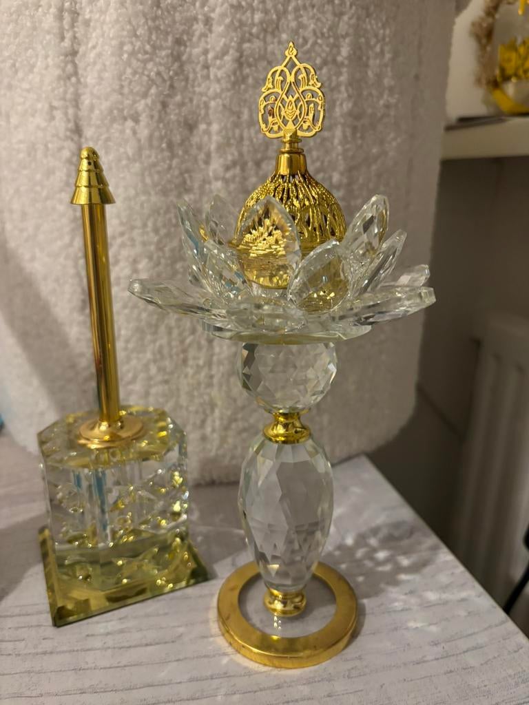 Set Gouden wierookbranders, Mabkhara oud wierookbrander, Ophalen of Verzenden, Koper of Brons