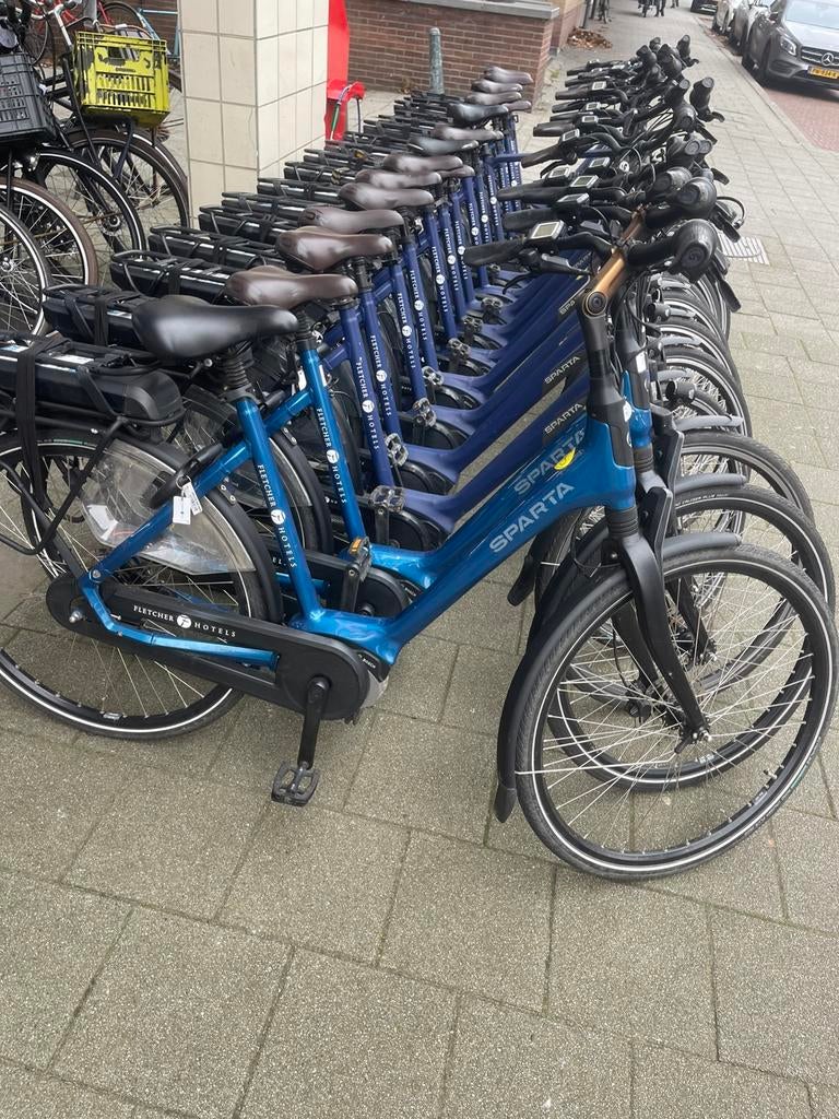Sparta Ex verhuurfietsen met bosch middenmotor en garantie