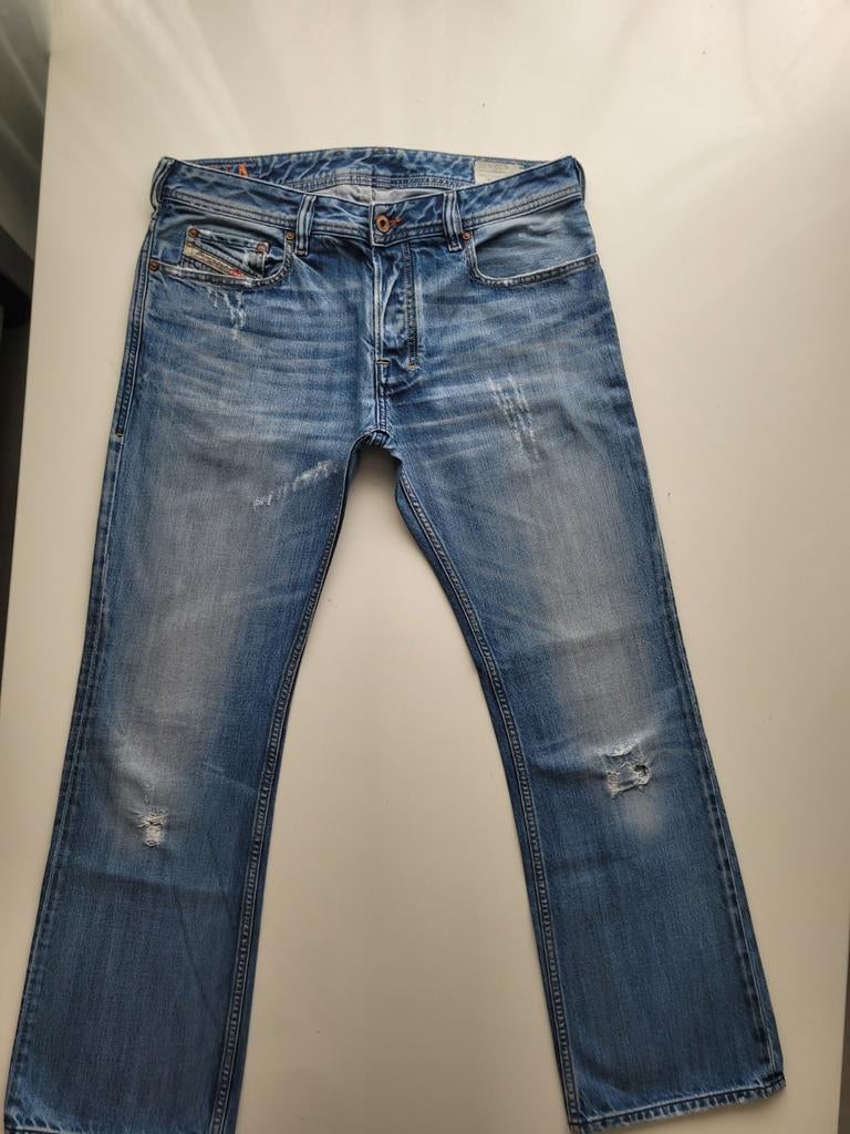 CLASSIC DIESEL ZATINY DNA BOOTCUT STRETCH JEANS SIZE 32/30!, Kleding | Heren, Spijkerbroeken en Jeans, Diesel, Blauw, W32 (confectie 46) of kleiner