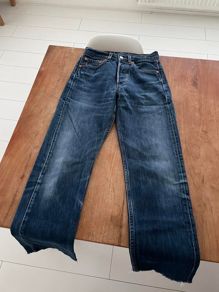 Vintage levi’s 501 jeans!, Ophalen of Verzenden, Zo goed als nieuw, Blauw