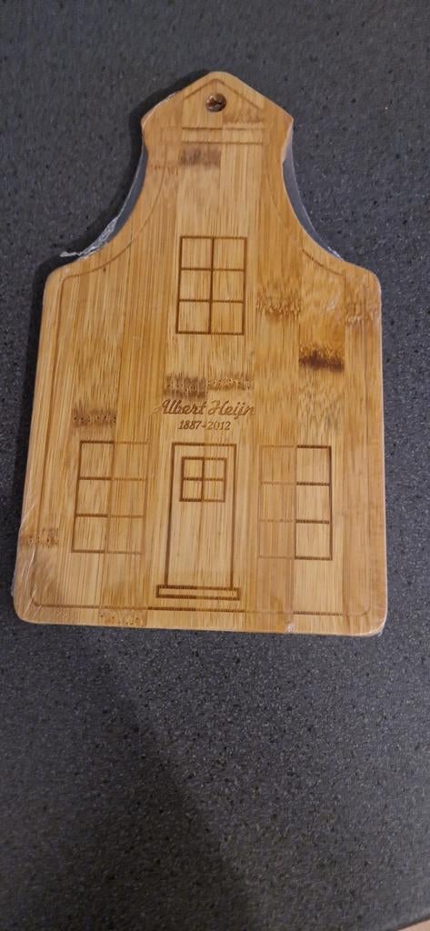 Borrelplank Albert Heijn Huisje 29x17cm, Huis en Inrichting, Keuken | Keukenbenodigdheden, Ophalen of Verzenden, Zo goed als nieuw