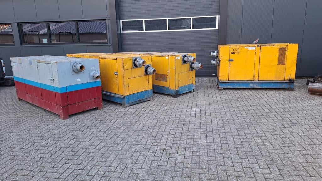 Bronneringspomp Drainagepomp Geho/BBB Hatz 1D81Z dieselmotor, Zakelijke goederen, Machines en Bouw | Pompen en Compressoren, Ophalen