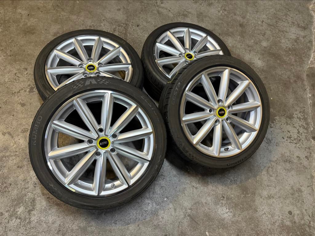 ✅ 17 inch Mini Cooper S One F56 velgen 5x112 JCW, Ophalen, Gebruikt, Banden en Velgen, 17 inch