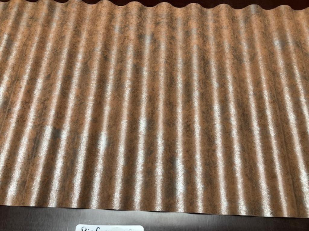 Golfplaten 18/76 Cortenstaal look  voor wand of dak, Ophalen, Nieuw, Overige materialen, Minder dan 20 mm