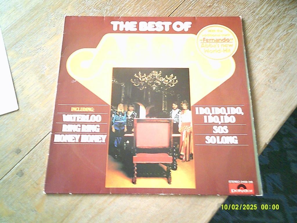 ABBA – The Best Of ABBA / vinyl lp (1975) ZGST., Ophalen of Verzenden, Zo goed als nieuw, 12 inch