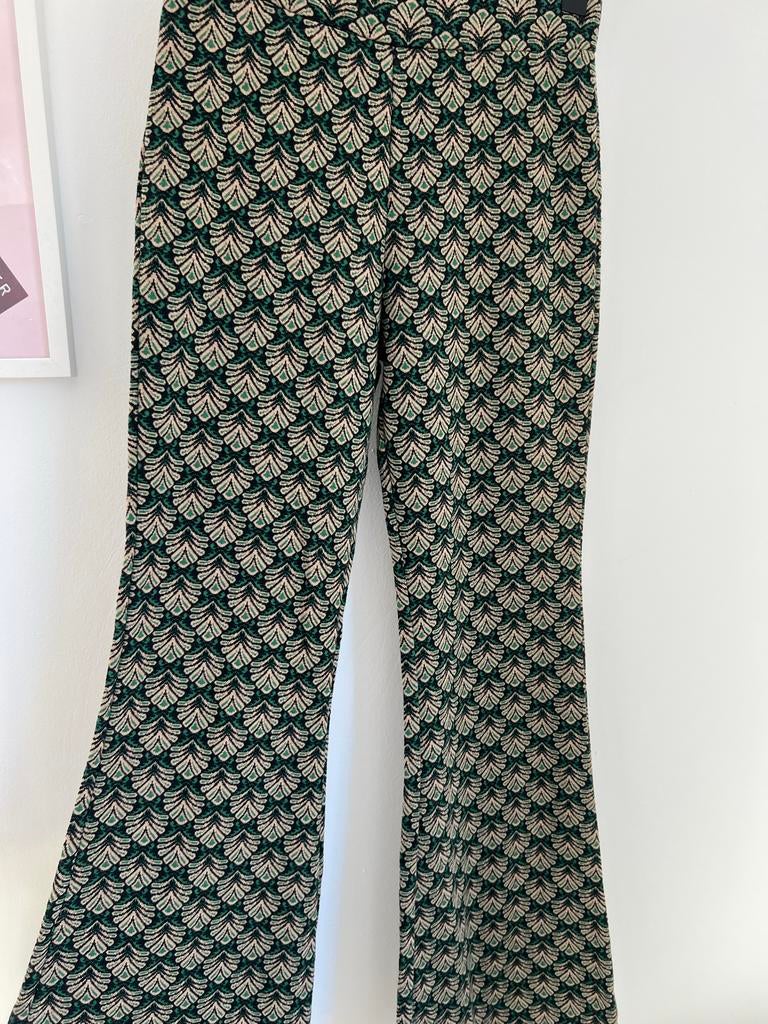 Mooie flared broek - Maat S - Nieuwstaat, Eu, Eu, Ophalen of Verzenden, Zo goed als nieuw