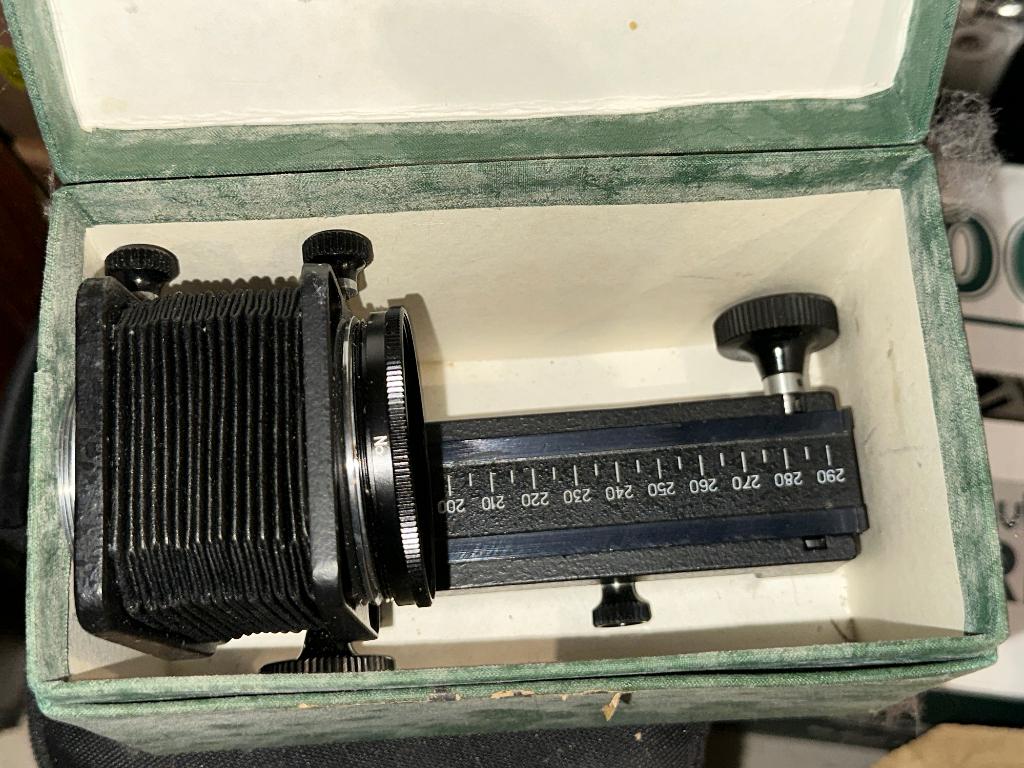 Macro Balg M42 / P-Draad vatting Made in Ussr Tripod aanslui, Ophalen, 1960 tot 1980, Lens of Lenzen