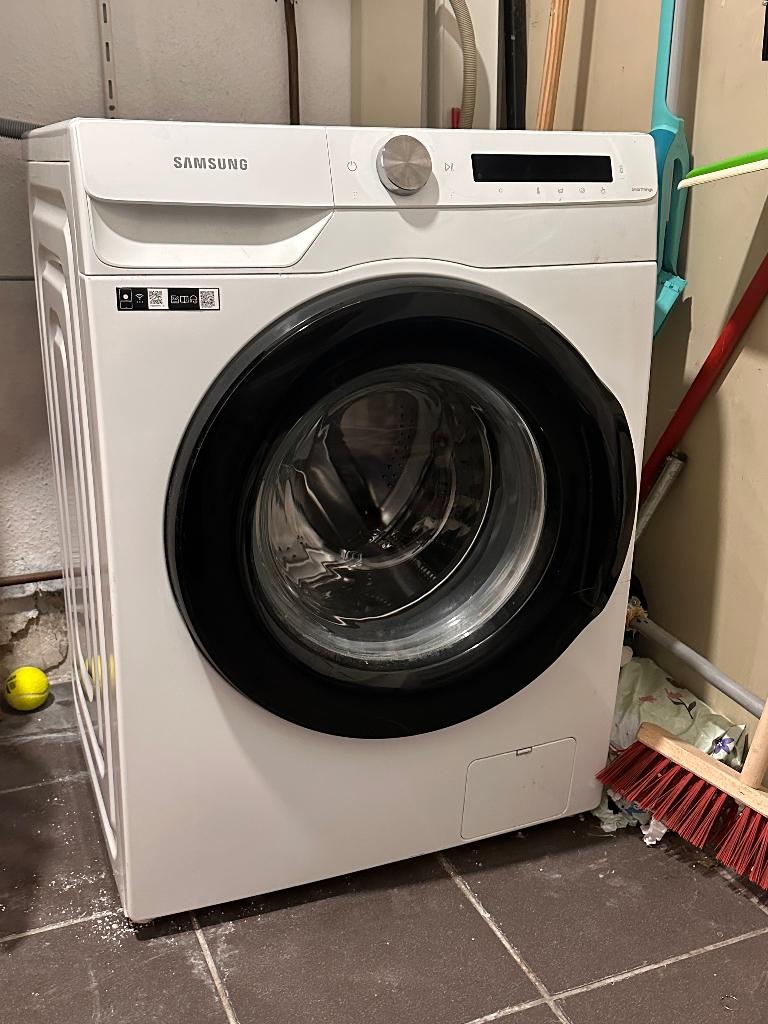 Wasmachine “Samsung WW90T534AAW Autodose”, Witgoed en Apparatuur, Ophalen, 1200 tot 1600 toeren, 8 tot 10 kg, Zo goed als nieuw