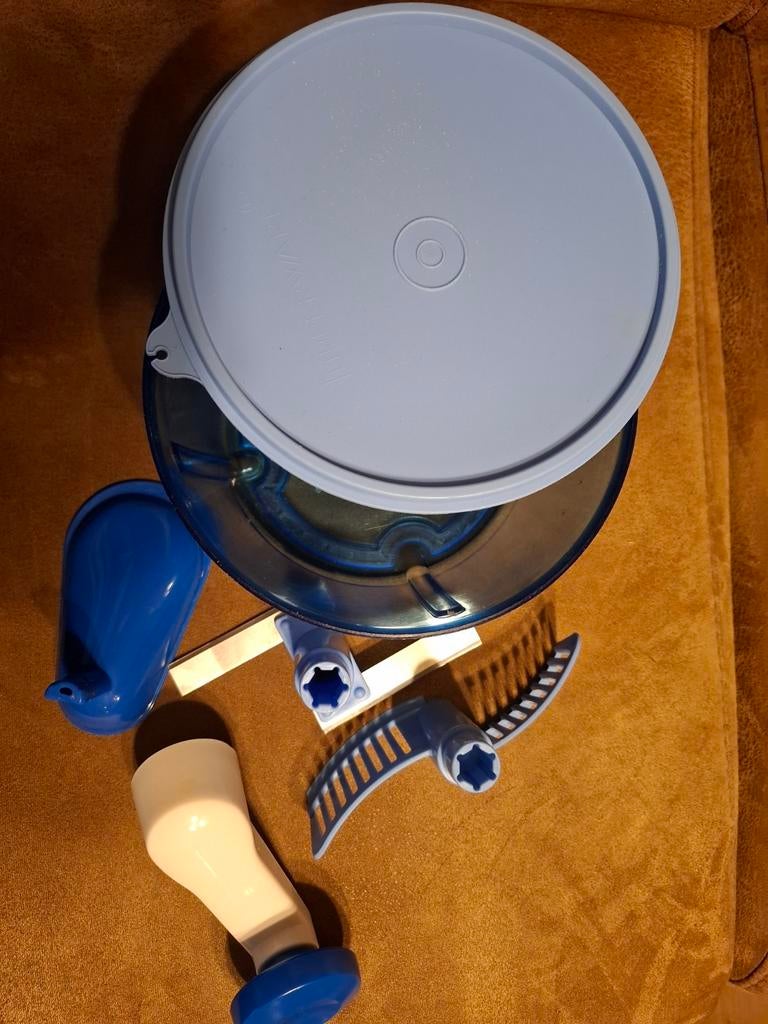 Onderdelen QuickChef Tupperware blauw - moeten nu weg!, Ophalen of Verzenden, Blauw, Overige typen