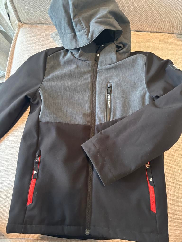 Brunotti ski-jas maat 128. 1 week gebruikt. Als nieuw!, Kinderen en Baby's, Kinderkleding | Maat 128, Ophalen, Zo goed als nieuw