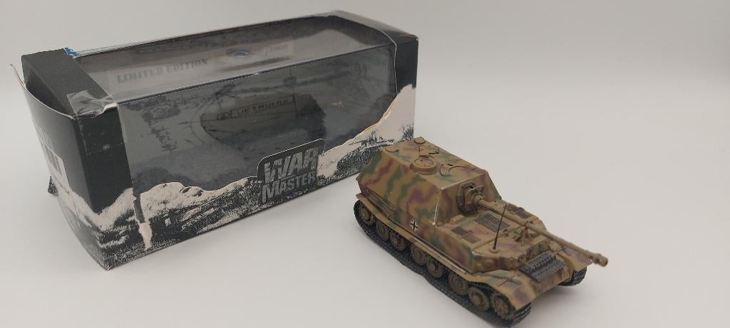 War Master Elefant Panzerjäger Tiger(P) schaalmodel, Hobby en Vrije tijd, Modelbouw | Auto's en Voertuigen, Nieuw, Tank, 1:50 of kleiner