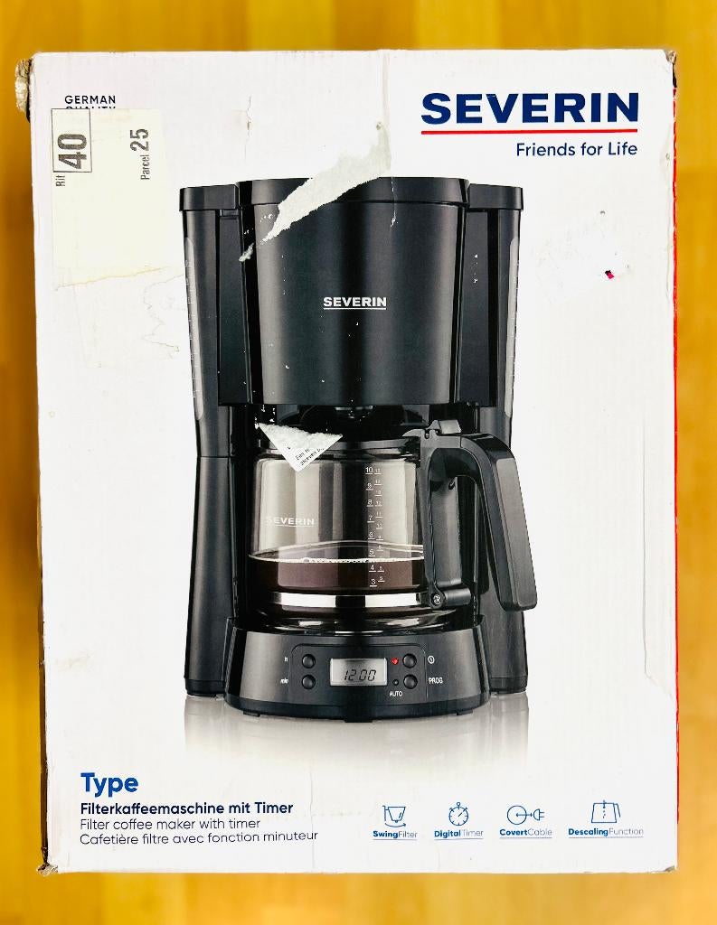 Koffiezetapparaat Severin, Ophalen of Verzenden, Nieuw